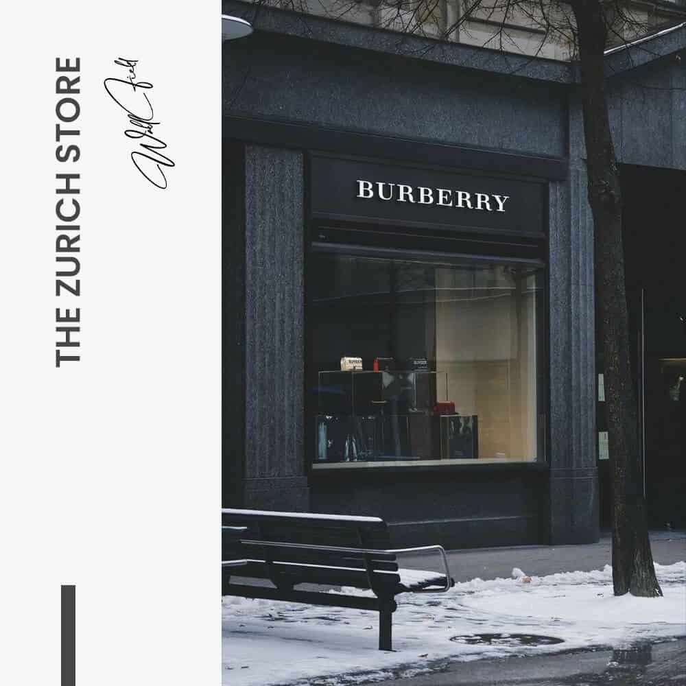 The Zurich Store - glass