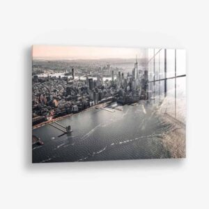 NY Birdview - Glass