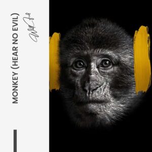 Bundle: “3 Wise Monkeys” (3x) - Glass - Kopiëren