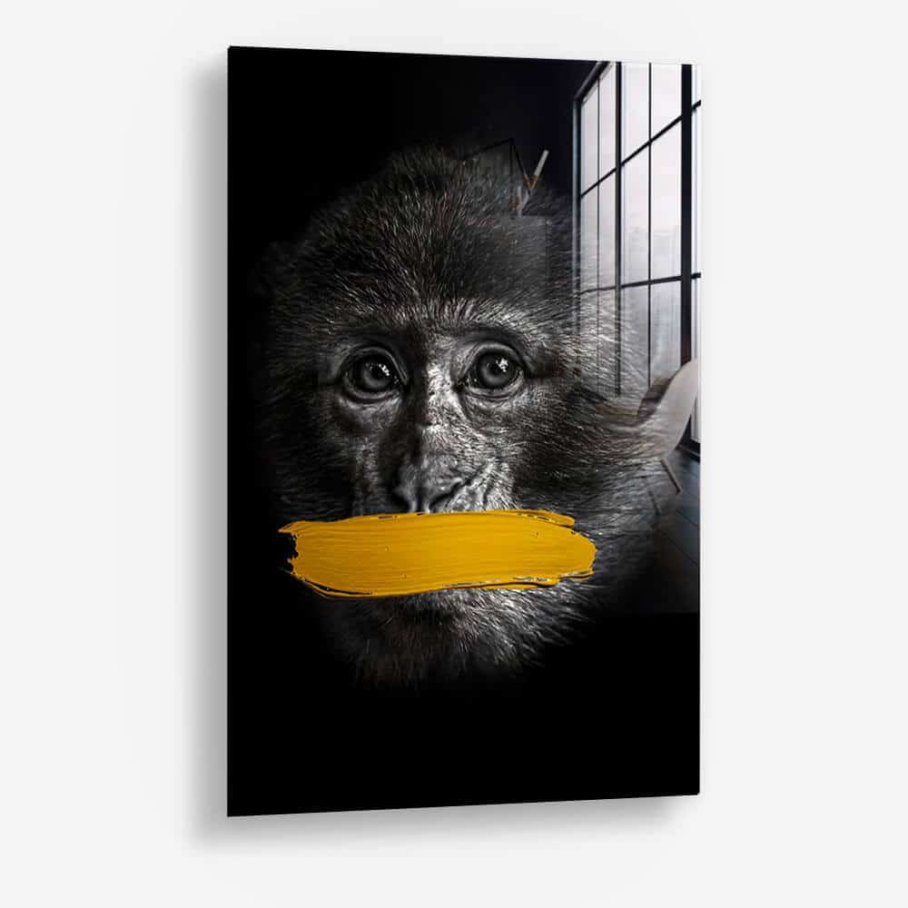 Bundle: “3 Wise Monkeys” (3x) - Glass - Kopiëren